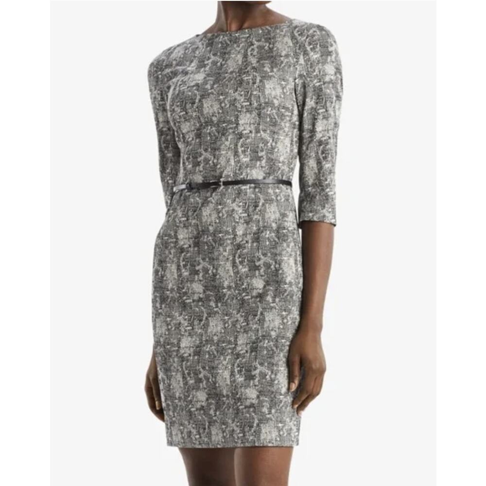 MM Lafleur‎ The Etsuko Dress Pencil Dress Crackle in Size 0P